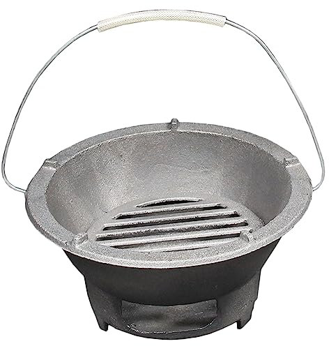 BESPORTBLE Robuster Grillofen Aus Gusseisen Multifunktional Zum Kochen Im Freien Angeln und Camping