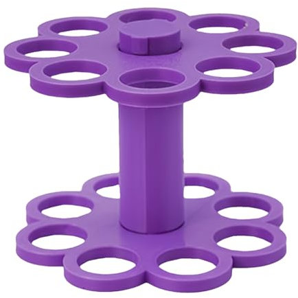 Supporto per composizioni floreali, doppio strato con massa, girevole a 360 gradi, supporto per fiori da tavolo rimovibile, per giardino, funerale, terrazza, balcone, ingresso anteriore, matrimonio