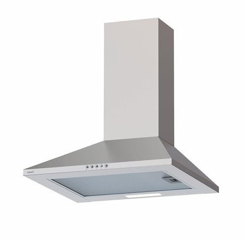 CATA Dunstabzugshaube VK 5000 X mechanische Steuerung 3 Stufen Abzug 480 m³/h Geräuschpegel 56 dB Motor K10 Verbrauch 110 W LED-Beleuchtung Farbe Edelstahl