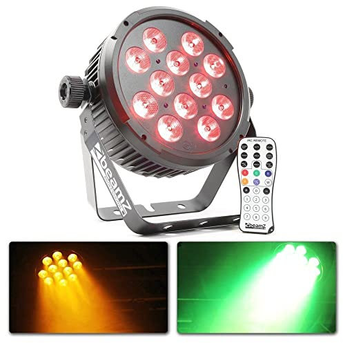 BeamZ BT300 FlatPAR 12x10 Watt DMX mit Fernbedienung