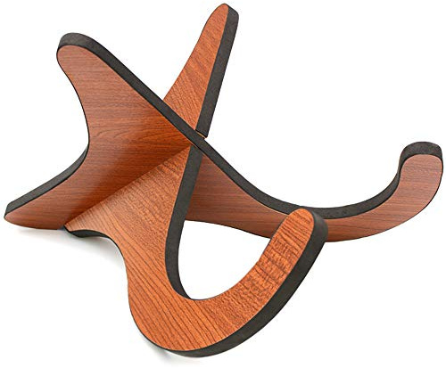 Soporte portátil plegable de madera para ukelele para mandolinas y violines
