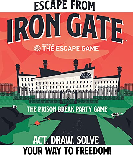 The Escape Game: Escape from Iron Gate | Goliath Games | Family Games | For ages 13+ | For 3-8 players