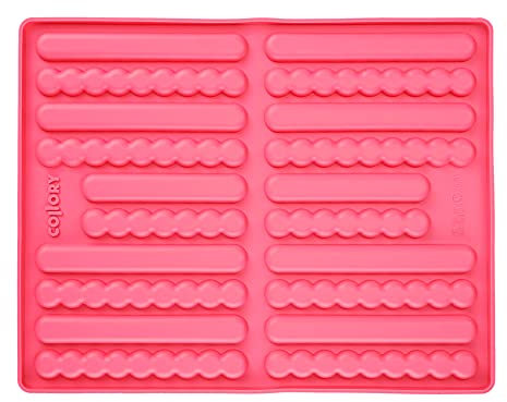 Collory® Silikon Backmatte Hundekekse Sticks (16 cm), Knabberstangen, Kaustangen als Hundesnack, Riegel, Backform Müsli Riegel, Snack für Mensch und Tier