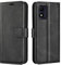 Kezaizhe Flip Case For Alcatel 1B 2022 Wallet PU Leather Magnetic Protective Mobile Phone Case for 1B 2022 Alcatel Folio Book Cover (Black)