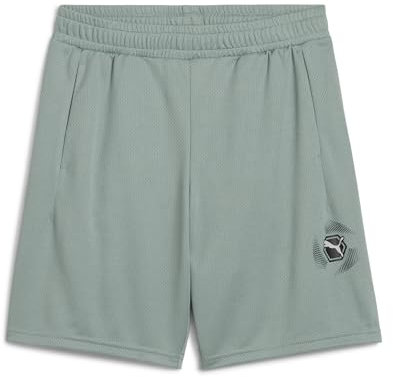 PUMA Jungen Active Sports Graphic Poly B Gestrickte, Green Moon, 152 EU