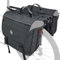 WOTOW Fahrradtasche Zubehör Packtaschen für Fahrrad - 35L wasserdichte Fahrrad-Gepäckträgertasche mit reflektierender Verkleidung und Griff, Mountainbike-Elektrofahrrad-Satteltaschen (Schwarz)