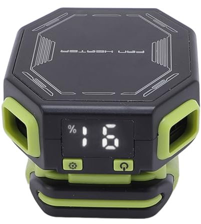 YUYTE Magnetic Phone Cooler 5000rpm Semiconductor Phone Cooling Fan with Temperature Display 7 Gears for Tablet Gaming Graphics Card