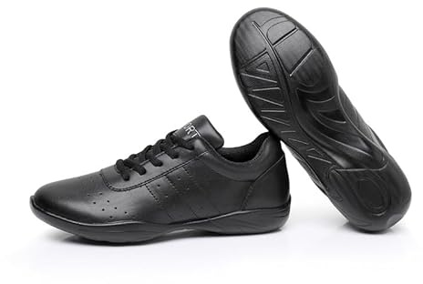 Chaussures De Cheerleading pour Hommes Et Femmes,Chaussures De Danse pour Enfants,De Gymnastique,De Jazz, De Yoga,D'entraînement Et De Marche pour Les Sports De Plein Air