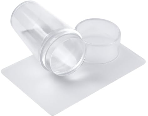 Strumento per punta francese: unghie in silicone, kit di strumenti đe stampa d´e francobolli, per precisione manicure, timbratore đé design d´é punta francese facile | Herram