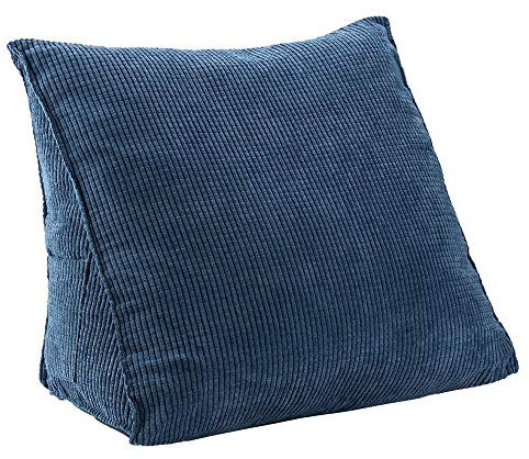ksqp DreieckＫissen Zurück Stützkissen Keilkissen Lesekissenund Rückenstütze Sofa Bett Sofa Bürostuhl Nackenstütze,F-47cm*40cm