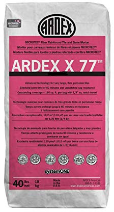 Ardex X77 Microtec Fiber Reinforced Tile & Stone Mortar