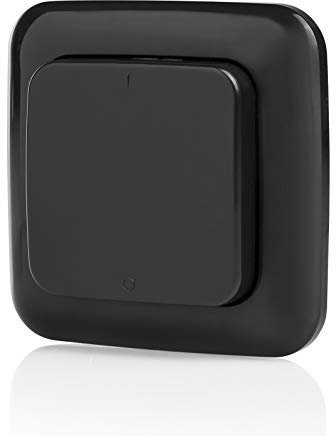Smartwares Funk-Wandschalter – Plug & Connect – Batteriebetrieben – Outdoor – Schwarz – SH4-90160