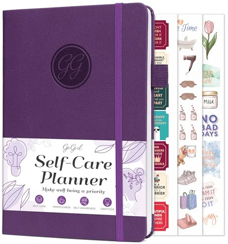 GG Self Care Journal (lila, kompakt (13,5 cm x 19,6 cm)