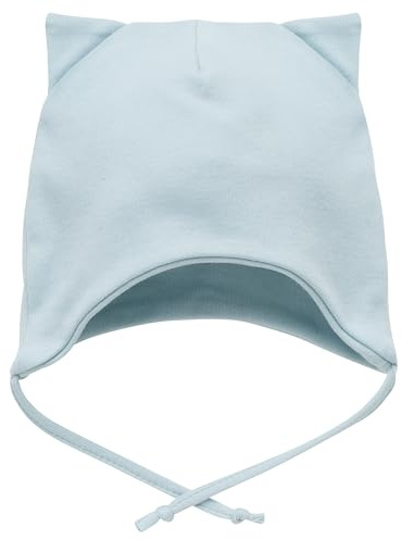 Pinokio Wrapped Bonnet with Ears, Barn Babymössa, Mint Lets Rock, MINT LETS ROCK