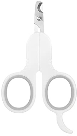 LEIXIUSM Pet Nail Clippers USB Charging LED Light to Illuminate Stainless Steel Scissors Cats Dog Claw Cutter, 1