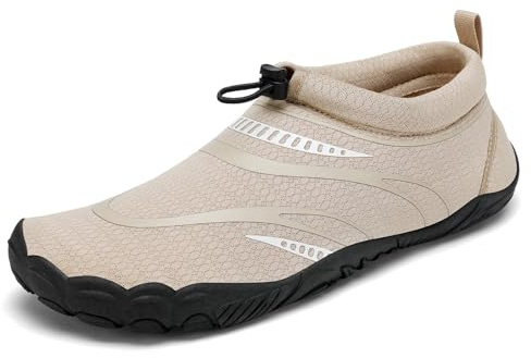 Mishansha Chaussure Aquatique Homme Femme Léger Kaki 44EU