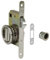 Amig - Serrure à encastrer Mod.611 avec béquille et poignée pour portes coulissantes en bois d'épaisseur 35-40 mm | Entrée : 50 mm | En acier finition chromée mate