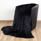 Bestlivings Kuscheldecke Wohndecke Celina, Tagesdecke für Sofa, Couch, Bett - hochwertige Flauschige Decke, 220 x 240 cm - Schwarz