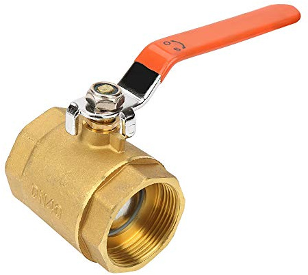 Kugelhahn, DN40 1-1/2 Messingrohr Kugelhahn 1,6 MPa für Wasser Öl Gas,Messing kugelhahn DN40 Brass Ball Valve DN40 (1-1/2 )