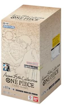 Juego de 24 refuerzos BANDAI One Piece Card Game, Anime 25ª colección EB-02 (versión japonesa)