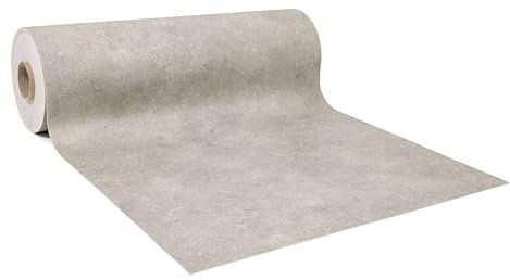 GIURI TESSUTI - Pavimento in PVC - Rivestimento per superfici in Vinile Impermeabile con texture Antiscivolo e supporto in Tessuto Insonorizzante (AL METRO, LUREST MIST)