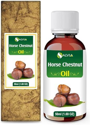 Horse Chestnut Oil Pure and Natural Oil | Firm Skin, Skin Hydration, Skin Toning, Cosmetic Grade, Hair Care, and DIY Purpose - 50 ML