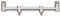 Saenger Unisex – Erwachsene Anaconda Gunmetal 2 Rod Goal Post Buzzer 24cm
