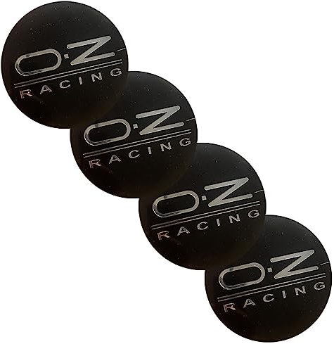 NURCIX 4 Stück Auto Radnabenkappen Aufkleber,Für O.Z oz 60MM nabenkappen Radkappen Radnabenabdeckung Center Felgendeckel Zubehör,B