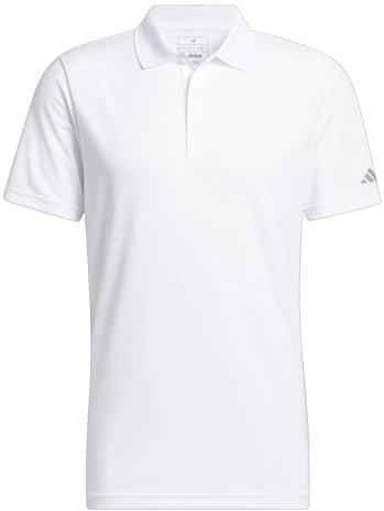 adidas Herren Core Performance Primegreen Polo Shirt, White, XXL