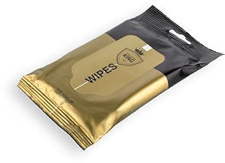 Sneaker King Unisex's Sneaker Wipes Shoe Care Product, Yellow, Pack of 12