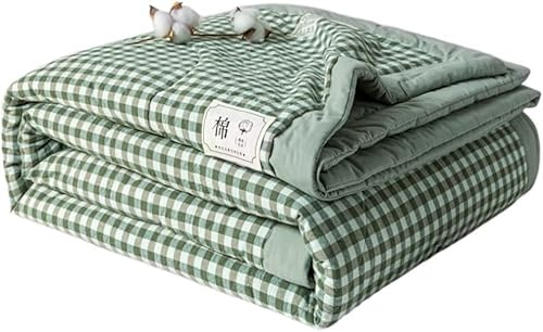 Yekuhe Copriletto Trapuntato Matrimoniale Singolo Elegante Reversibile Coperta Trapunta Primaverile Estivo Antipolveri Copri Letto per Camera da Letto(#9,150x200cm/only 1 Quilt)