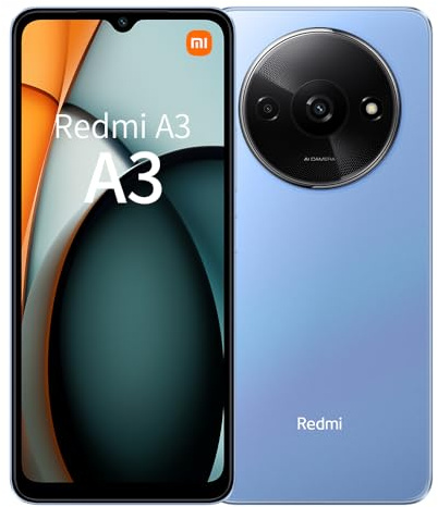 Xiaomi Redmi A3 Smartphone 4GB+128GB, 5000mAh, 90Hz Bildwiederholrate 6,71-Zoll-Display Blau