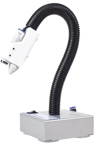 MiBoce Ionizing Snake Anti Static Air Gun, 24V Induction High Frequency Ionizing Air Snake, Automatic Induction, Universal Adjustment, Adjustable Air Volume, for Industrial Static Dust Removal