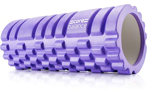 Core Balance Foam Roller- Rullo In Schiuma Per il Massaggio Muscolare Profondo Dei Tessuti, Massaggiatore Per Trigger Point, Automassaggio Muscolare. Ideale Per Fisioterapia Palestra Yoga Pilates
