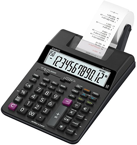 Casio HR150RCE + Adapt Calculatrice Imprimante Semi Professionnelle