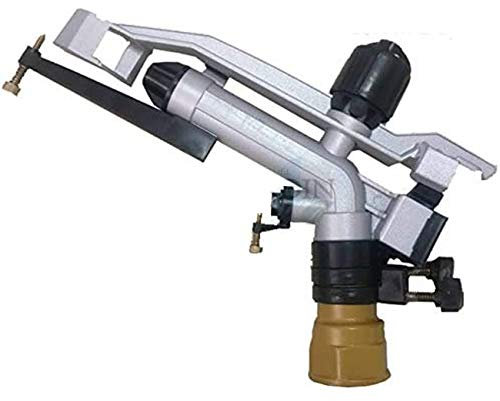 ARROSEUR D'IRRIGATION AGRICOLE Twink 1 1/2. Angle d'irrigation Réglable de 0 à 360º. Plage 16 à 29 MTS. Pression de travail 1,5 à 5 Bar. Connexion 1 1/2 Femelle