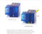Erisin OBD2 Diagnosegerät OBD2 Bluetooth OBD2 Adapter Auto Diagnose-Scanner Tool Auto Fehlerprüfwerkzeug Motorsystem Diagnosewerkzeug für Android/Windows Gerät
