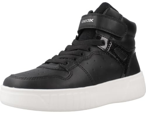 Geox J MIKIROSHI Girl B, Sneaker, Black
