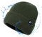 TOP-EX Herren & Damen Wintermütze Wasserdicht und Fleece-gefüttert - Atmungsaktive Beanie Strickmütze für Outdoor, Laufen & Ski - Winddichter Regenschutz Grün L/XL