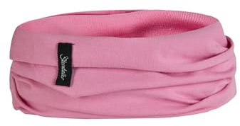 Sterntaler Unisex baby multifunktionell halsduk av Singlejersey modehalsduk, Pärlrosa, 1