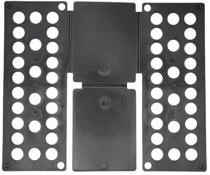 Walopola Planche pliante pour vêtements - Planche pliante pour t-shirt - Aide au pliage des vêtements - En plastique - Pour t-shirt - Planche à plier le linge - Aide au pliage des vêtements