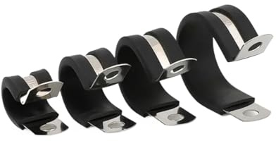 Cerchio for tubo di cablaggio, staffa di installazione e fissaggio del tubo, morsetto tipo R, fermacavo, hardware creativo e accessori elettrici(6mm)