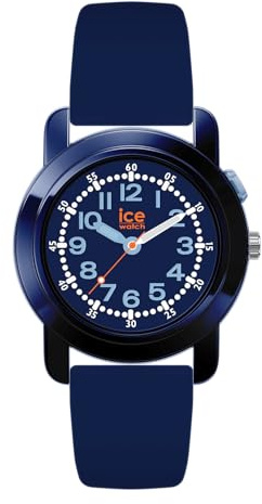 ICE-WATCH - Ice Find Blue - Montre Bleue pour garçon avec Bracelet en Silicone - 024913 (Small)