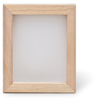 Marco de Molde para Fabricación de Papel, Bastidor Papel Reciclado Marco, para Fabricación de Papel Marco de Fabricación de Papel de Madera para Manualidades de Papel DIY, 15 x 18 cm