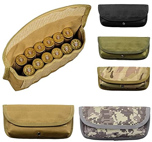 ACEXIER Airsoft Tactique 12 Rondes Calibre 12 Shotshell Molle Mag Pouch Bullet Shell Holder Military Hunting 12GA Munitions Cartouche Sacs