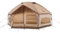 Naturehike Camping Zelt Familienzelt 3-4 Personen Zelt Jurtenzelt Großes Wasserdichtes Zelt Sechseckzelt mit 5,5 m² für Outdoor und Camping