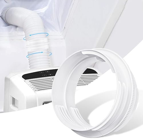 2In1 Exhaust Hose Connector, Universal Inch Thread Coupling for Portable A/C AC Air Conditioner Exhaust Hose Coupler, 130mm 150mm Air Conditioner Hose Connector Air Conditioning Hose Extension