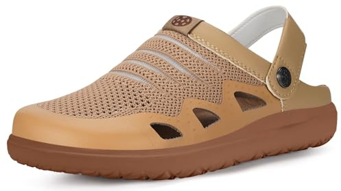 Eagsouni Sabots Mules Femmes Chaussures de Jardin Été | Respirant,Antidérapantes,Confortables,Légeres,orthopédiques,Sandales,clogs,plage Piscine