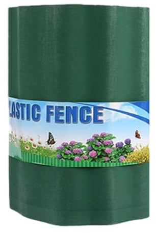 Bordillo para Jardín | Borde para Césped Sin Necesidad De,Borde de Parterre con Valla Integrada | Separador Impermeable para Jardín Césped Patio Parterre y Senderos