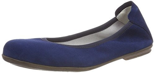 Däumling Hadia Ballerinas, Blau (Capretto Tiefsee 46), 36 EU